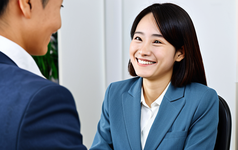 Skilled Rehabilitation Counselor**

"A confident female *shogai-sha* (person with a disability) rehabilitation counselor, fully clothed in a modest business suit, smiling warmly while listening attentively to a client in a modern office setting, *safe for work*, *appropriate content*, *fully clothed*, *professional*, perfect anatomy, correct proportions, natural pose, well-formed hands, proper finger count, natural body proportions, high quality."

**