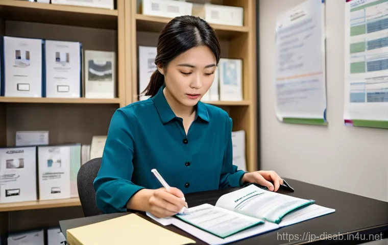 장애인재활상담사 과목별 학습법 - **Prompt:** "A dynamic scene in a modern, inclusive career guidance workshop in Japan, illustrating ...